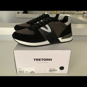 Tretorn Loyola 2 Sneaker Black/Silver Size 9.5